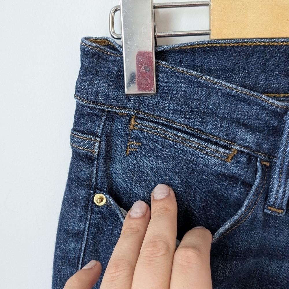 FRAME Le High Skinny Crop Jeans – Size 28 (Samira Wash) - Picture 4 of 7